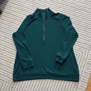 Quarter zip sweater